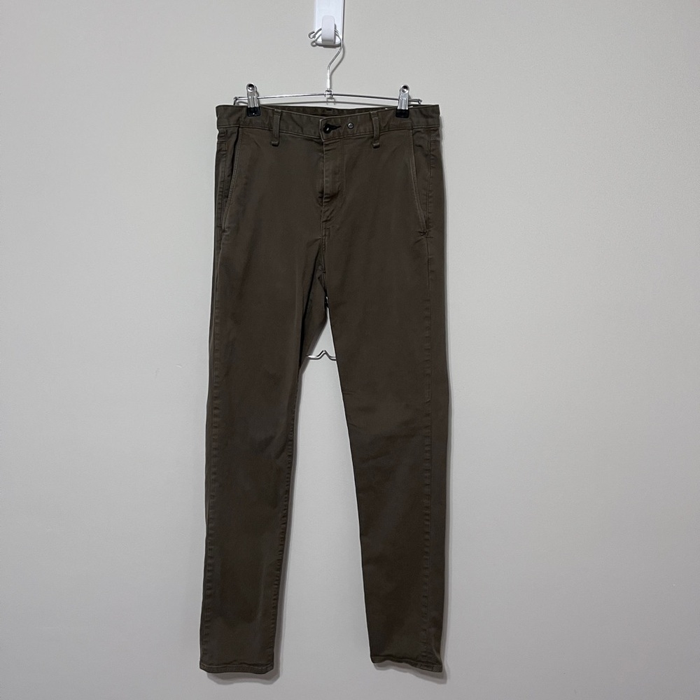Rag & Bone Brown Chinos Classic Cotton Blend